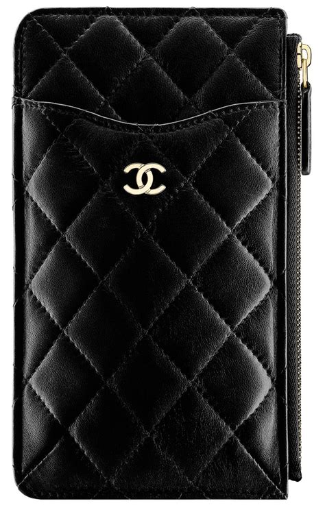 chanel flat pouch